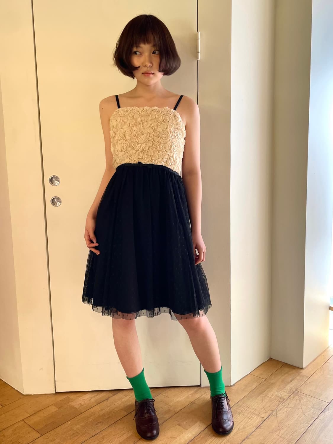 flower dot dress 상품이미지4