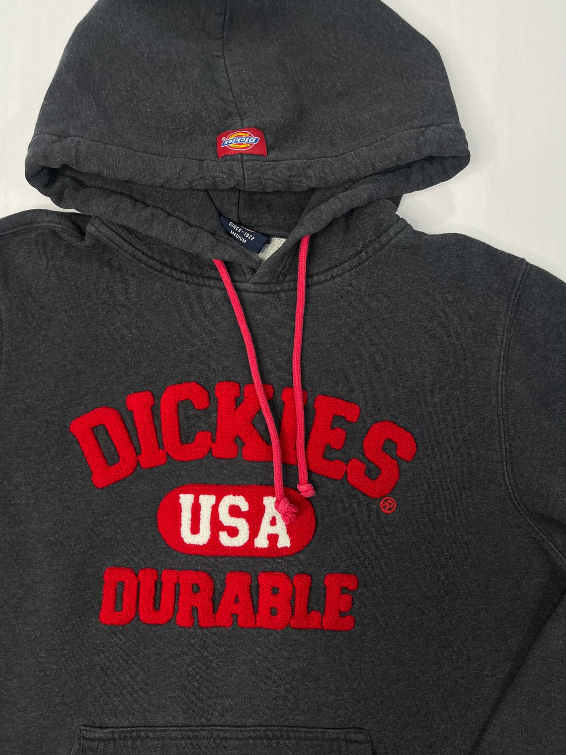 디키즈 그레이 기모 후드티 상품이미지2