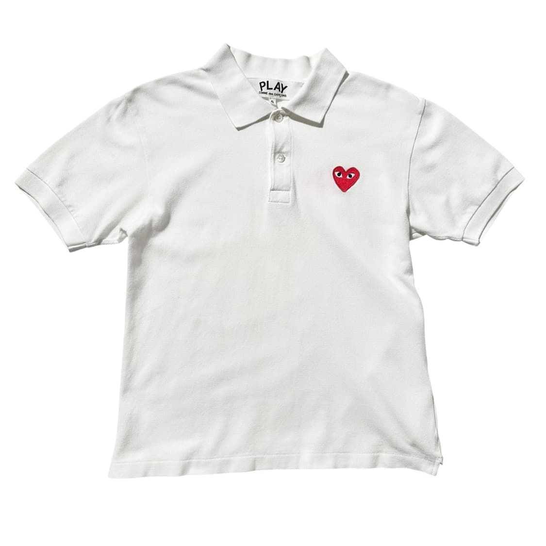 꼼데가르송 플레이 하트와펜 폴로 카라 반팔 티셔츠 상품이미지1