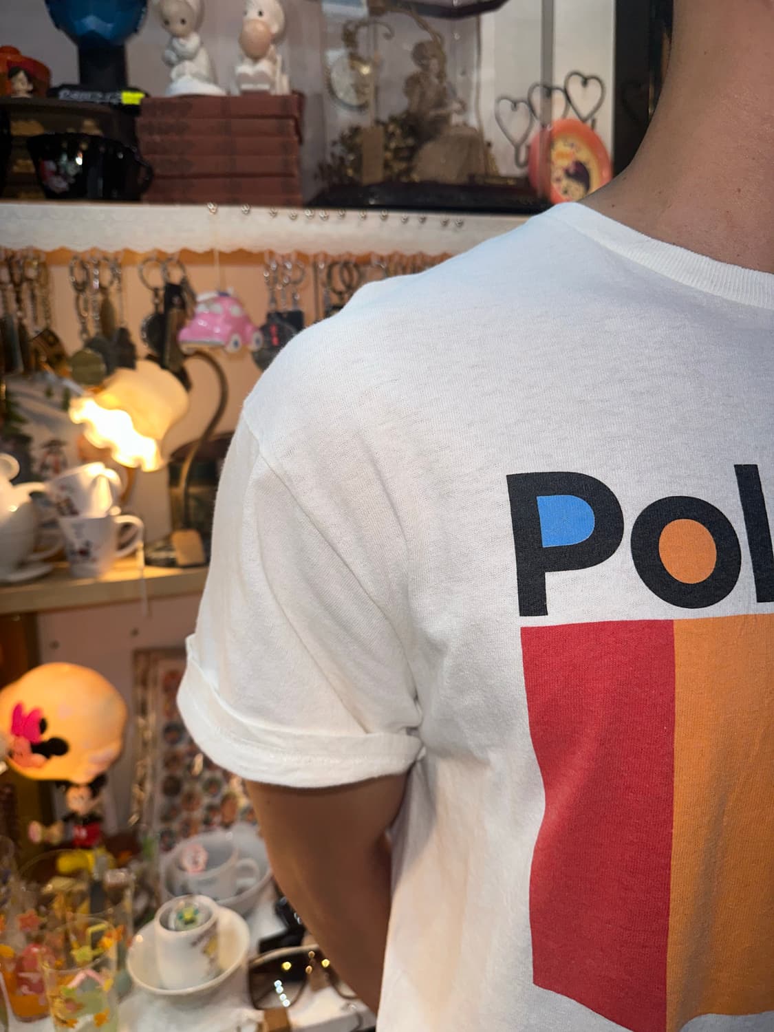 00’s Delta Polaroid logo print cotton T 상품이미지6