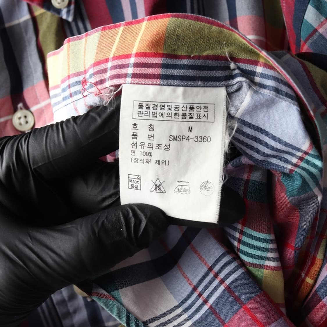 랄프로렌 체크셔츠 M 상품이미지6