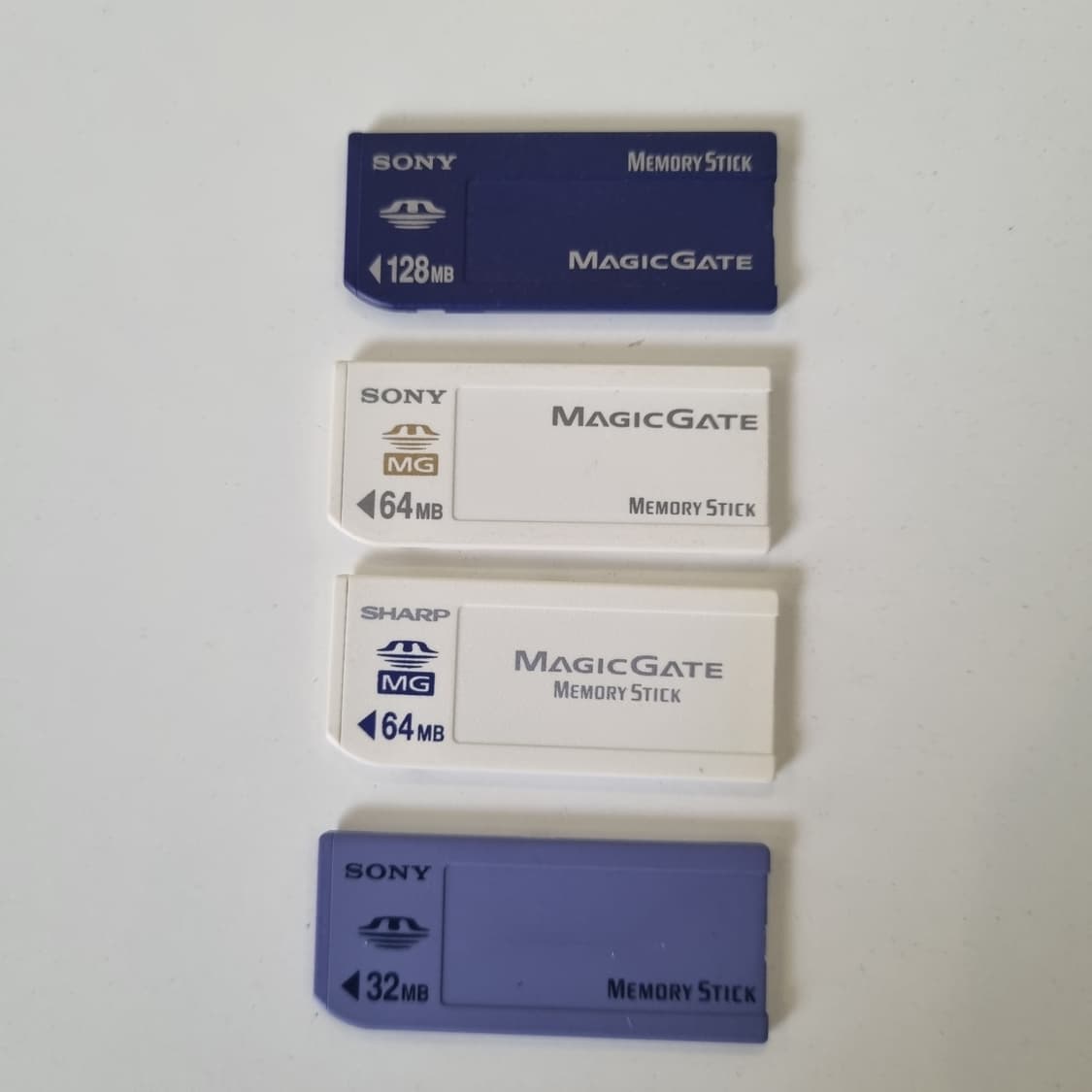 일본 소니 화이트메모리스틱MG 32 64,128 mb 디카 카메라 상품이미지2
