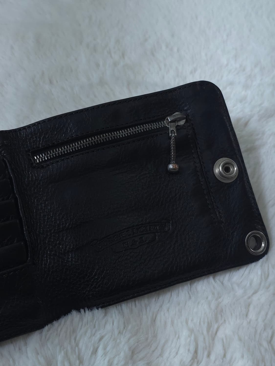 [OS] 크롬하츠 원스냅 크로스볼 반지갑 블랙 상품이미지9