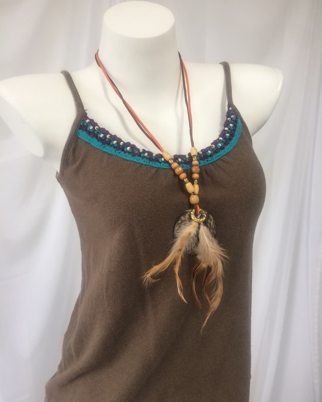 feather point necklace 상품이미지4