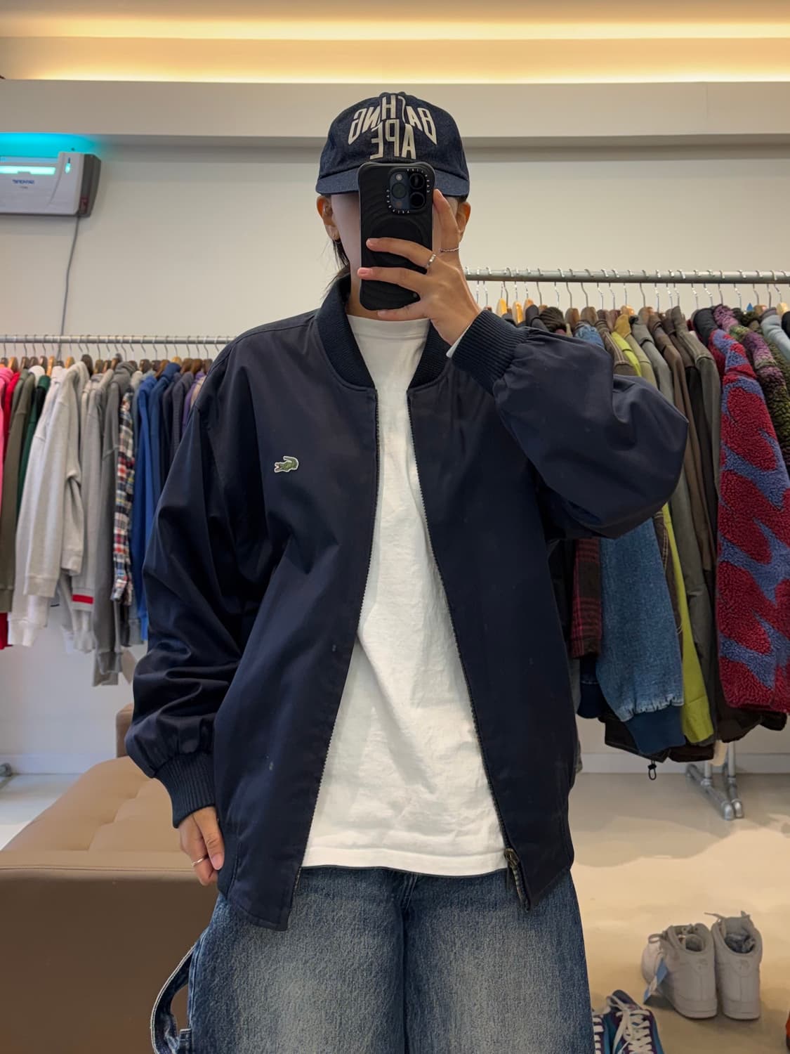 라코스테 리버시블 항공점퍼 상품이미지6