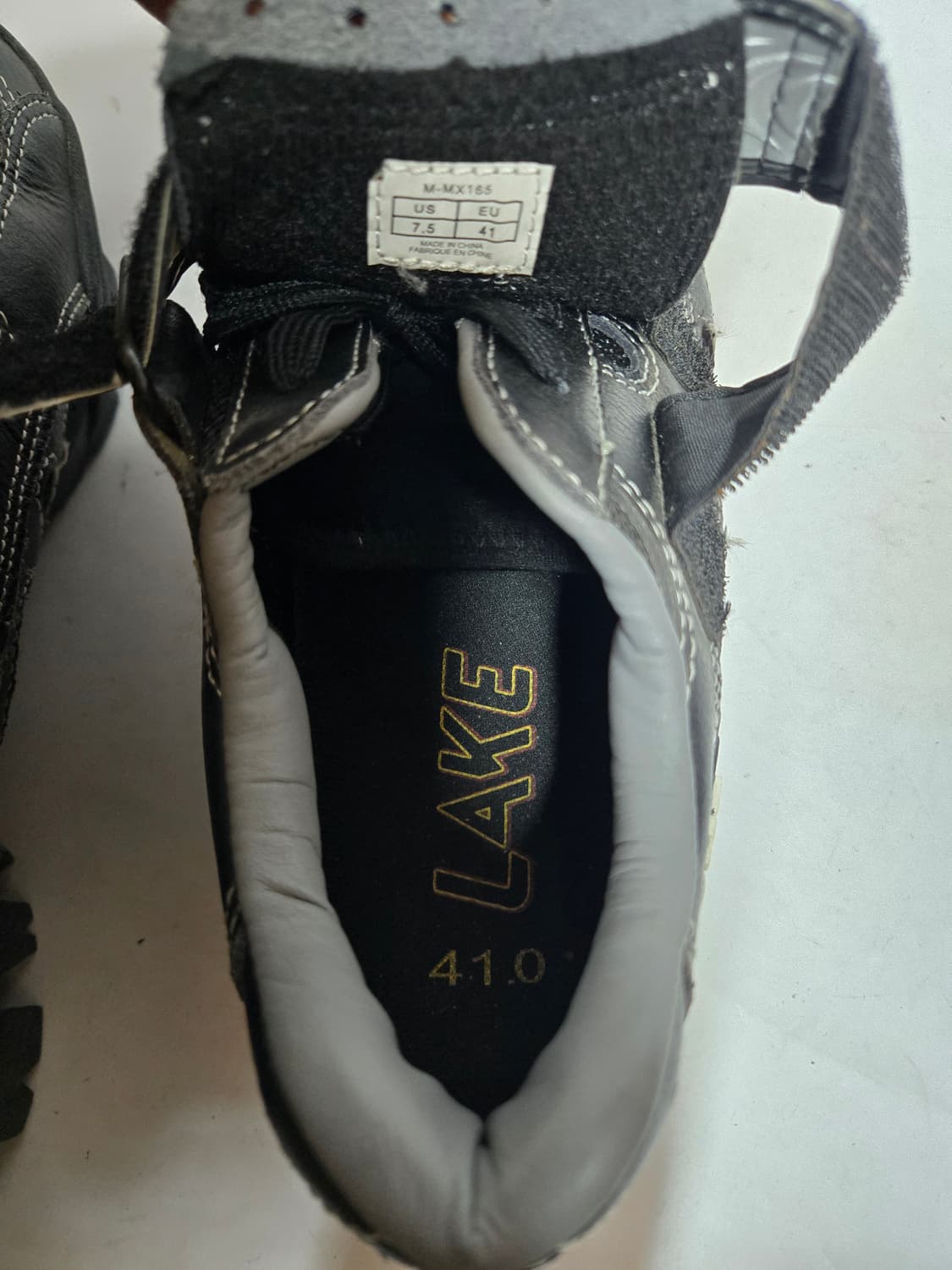 레이크 MX165 블랙 사이클링 슈즈 41 상품이미지10