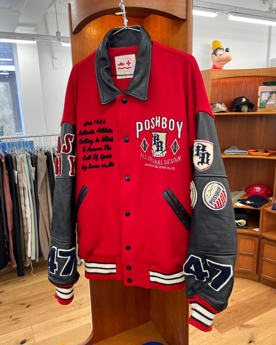 POSHBOY 바시티 자켓 상품이미지3