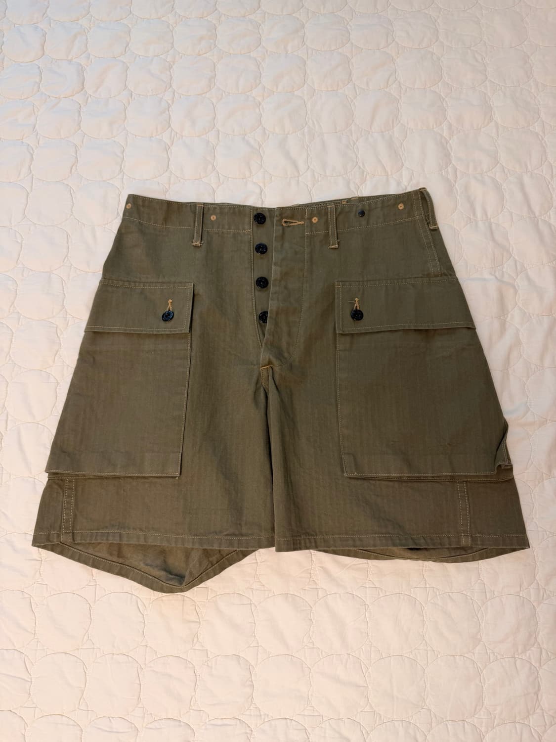 버즈릭슨 BR52388 U.S. MARINE CORPS 헤링본 쇼츠 상품이미지1