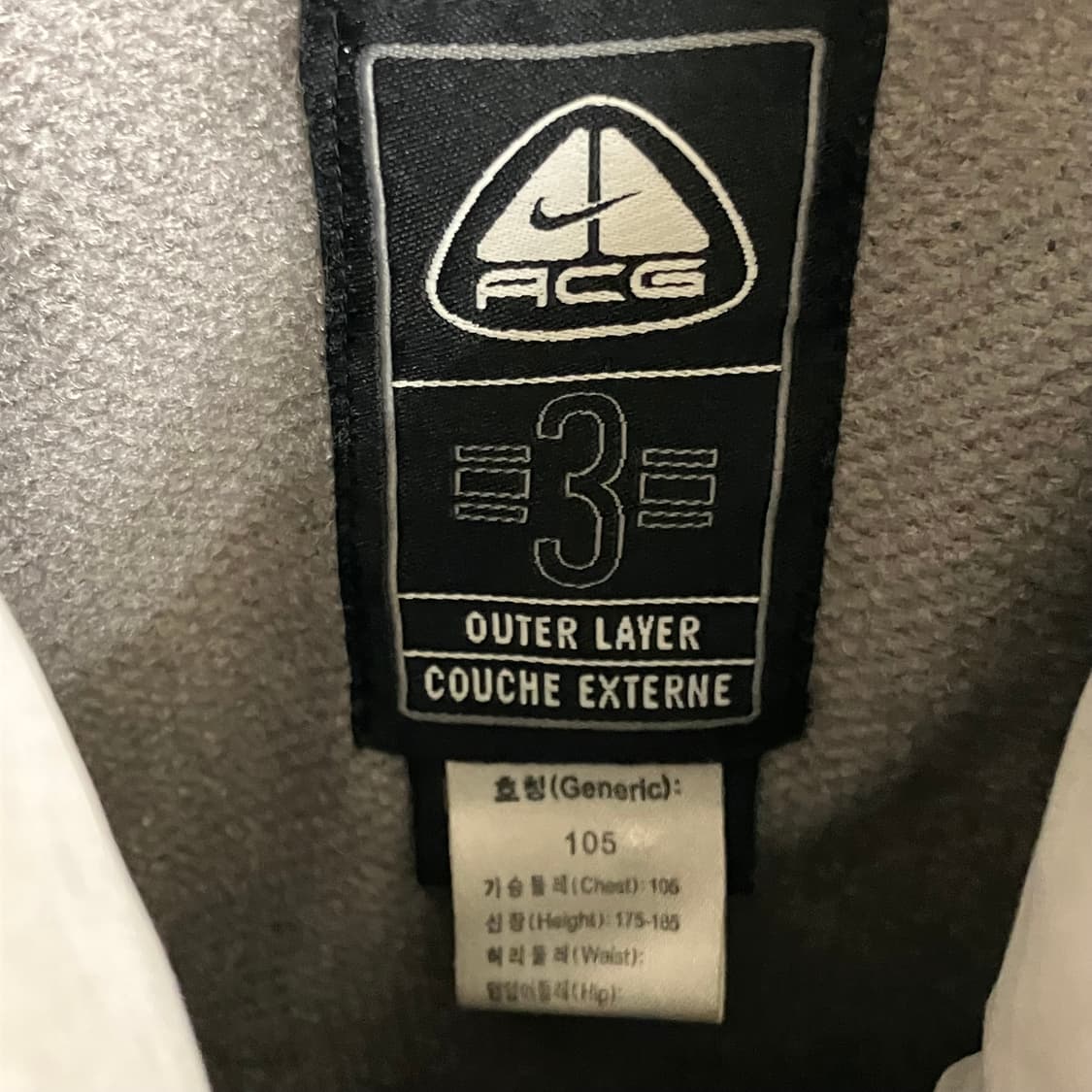 나이키 ACG 블랙 구스다운 푸퍼 패딩 105 상품이미지3