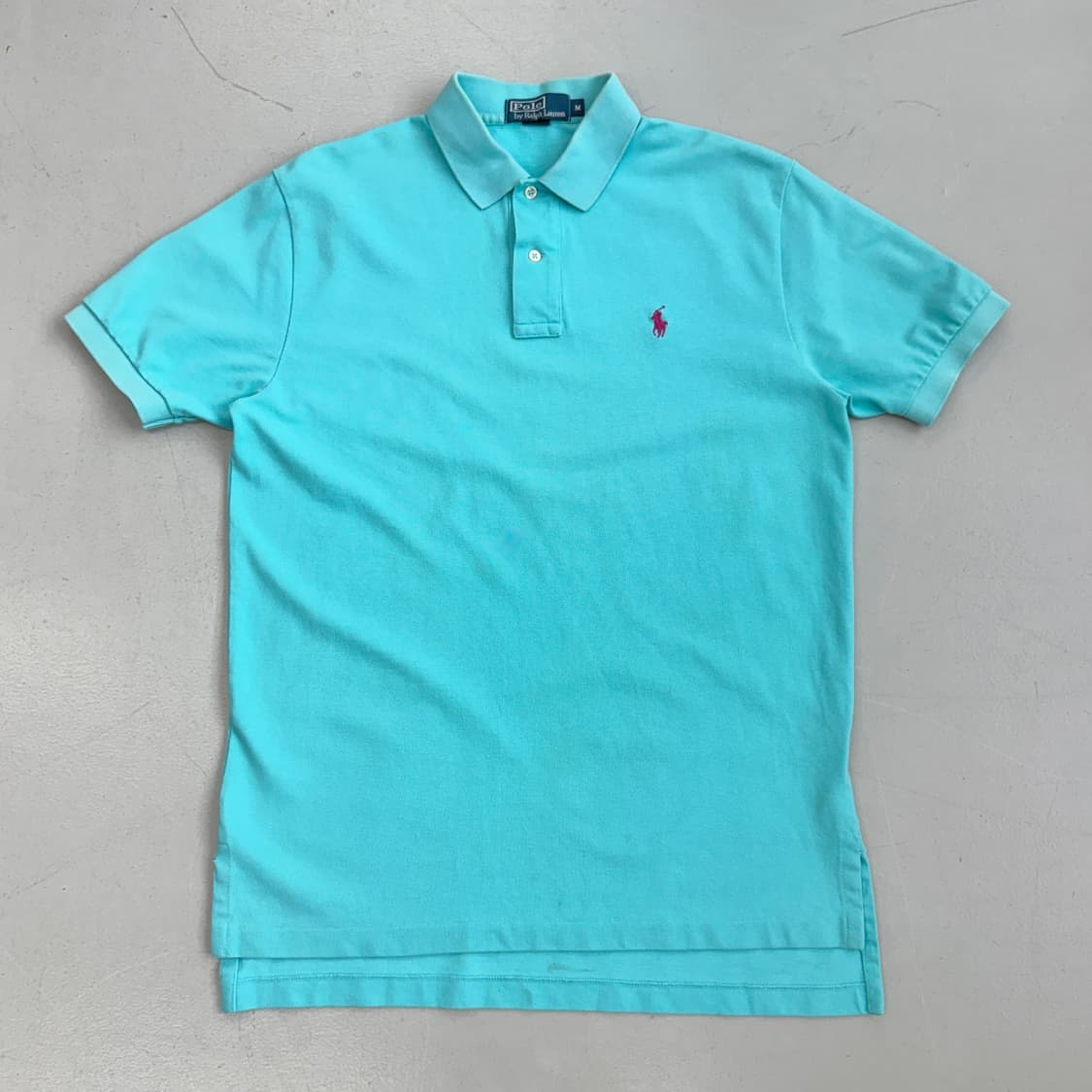 폴로 포니 PK 카라 반팔 티셔츠 민트  상품이미지2