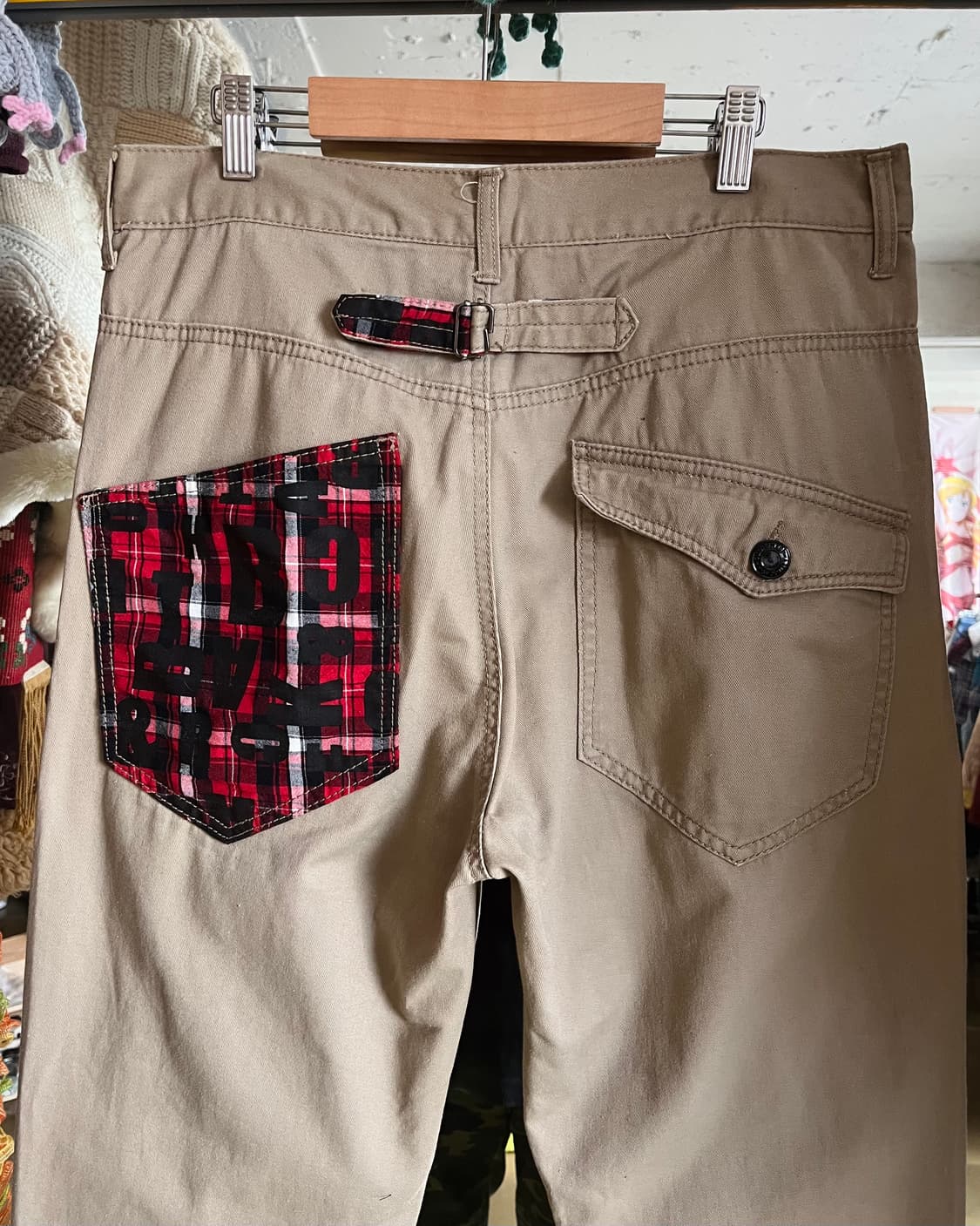 Japanese Vintage Check Docking Pants 상품이미지9