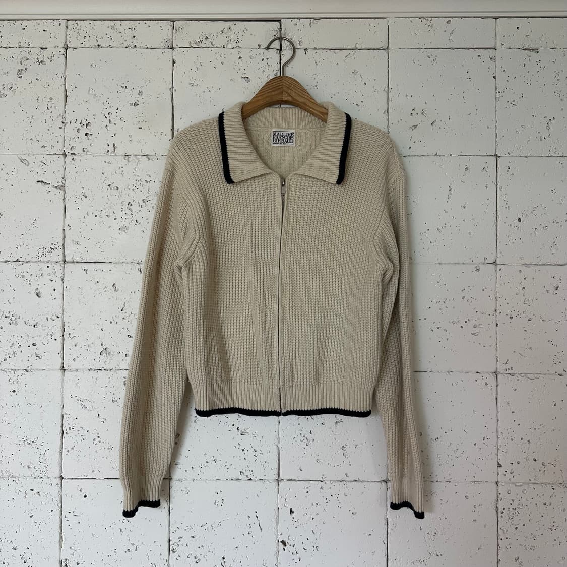 우먼free 마리떼프랑소와저버 집업 니트 상품이미지1