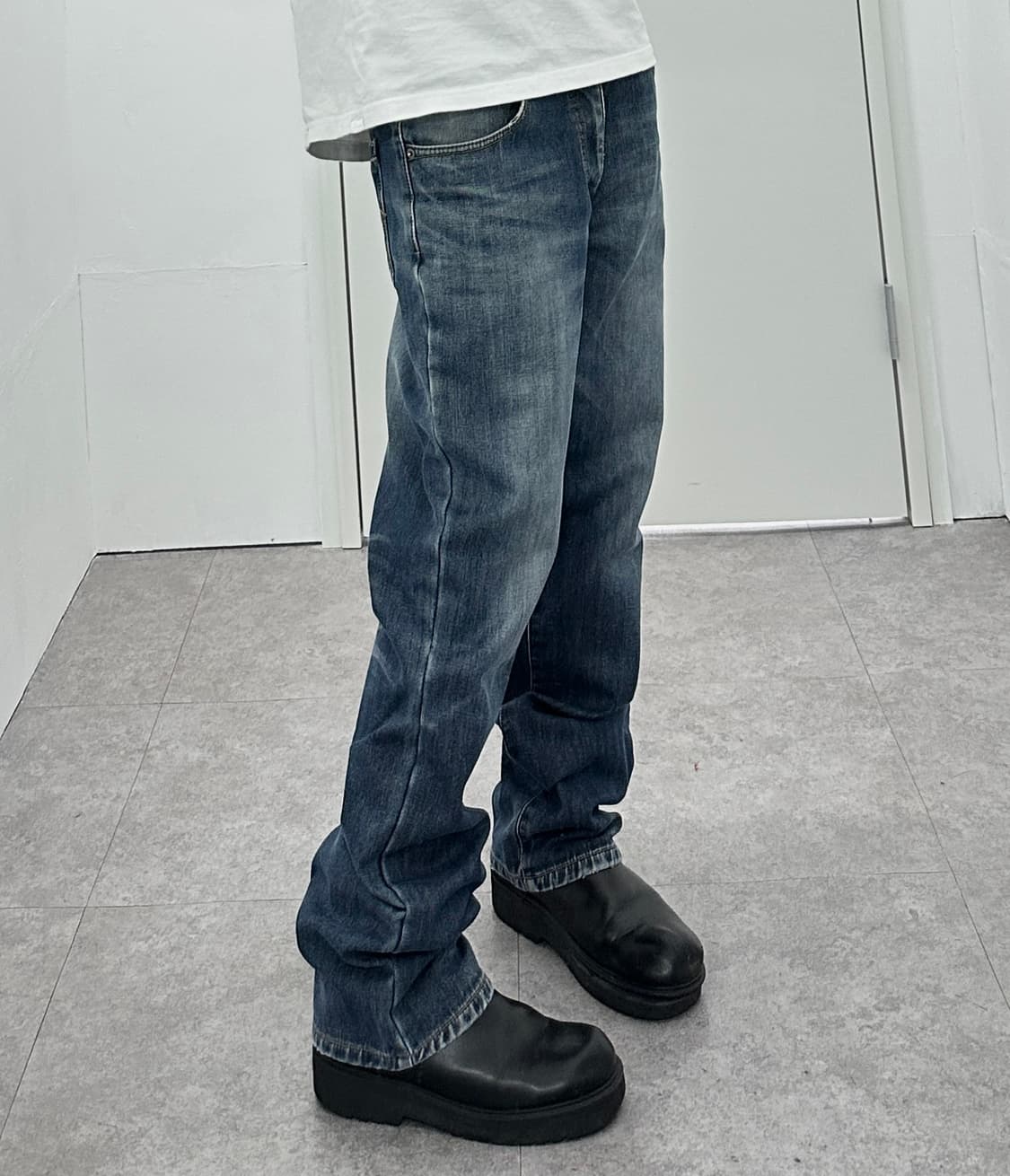 BANG BANG indigo vintage sagging jeans 상품이미지3