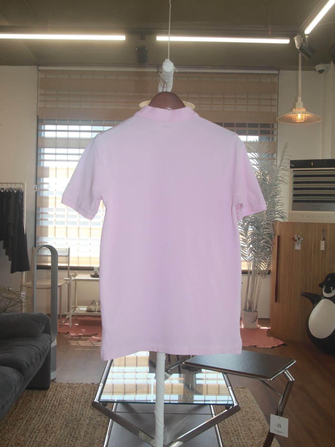 폴로 랄프로렌 핑크 카라 티셔츠 상품이미지2