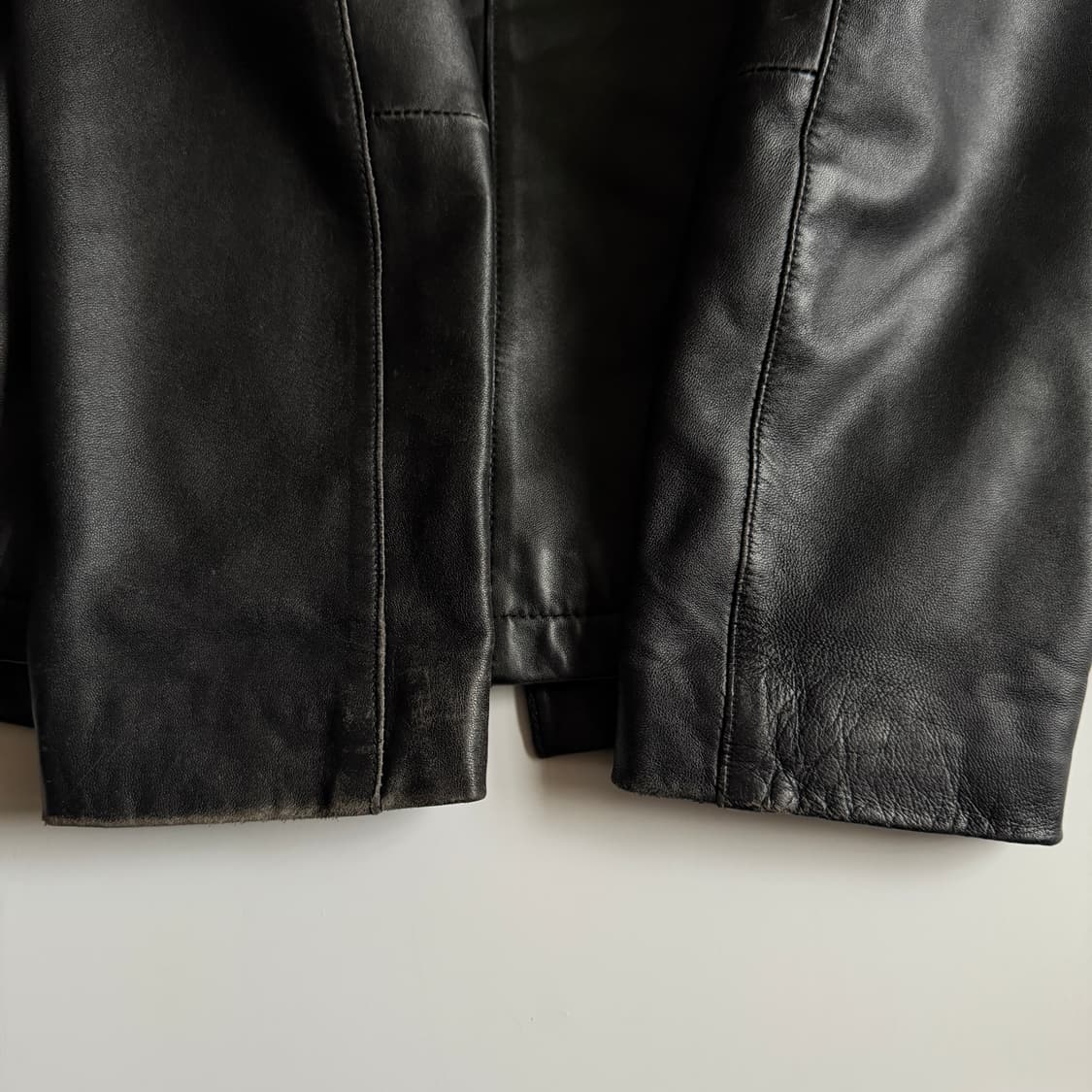 램스킨 Leather Jacket / S 상품이미지5
