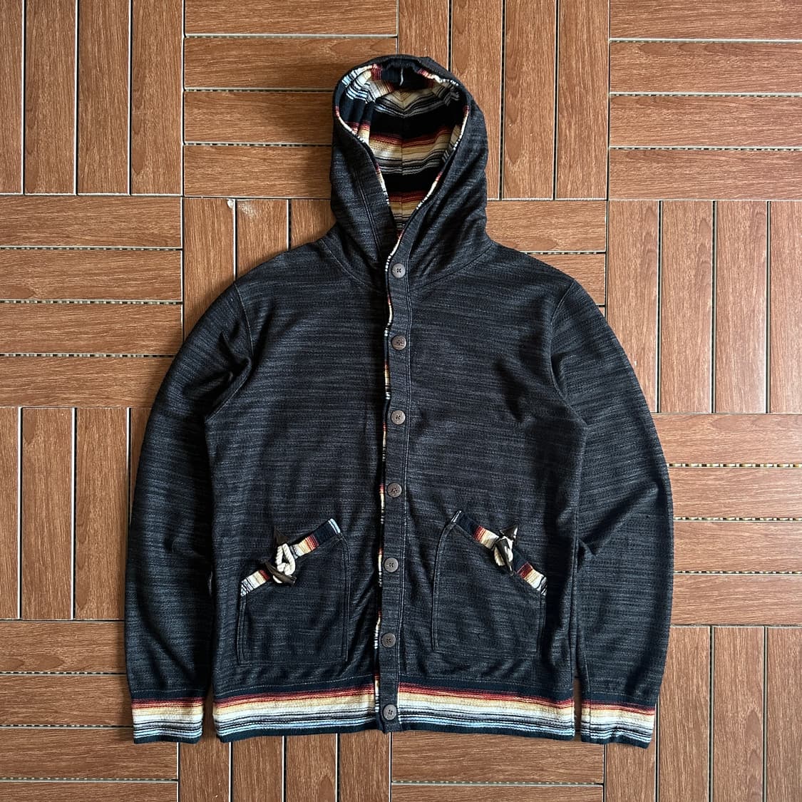 Dream catcher ethnic button hoodie 상품이미지1