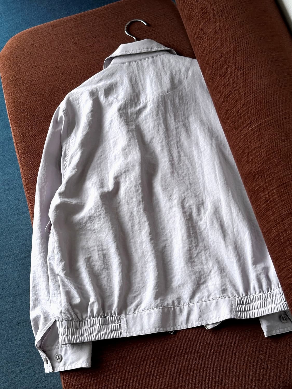High count poly volume blouson 상품이미지5