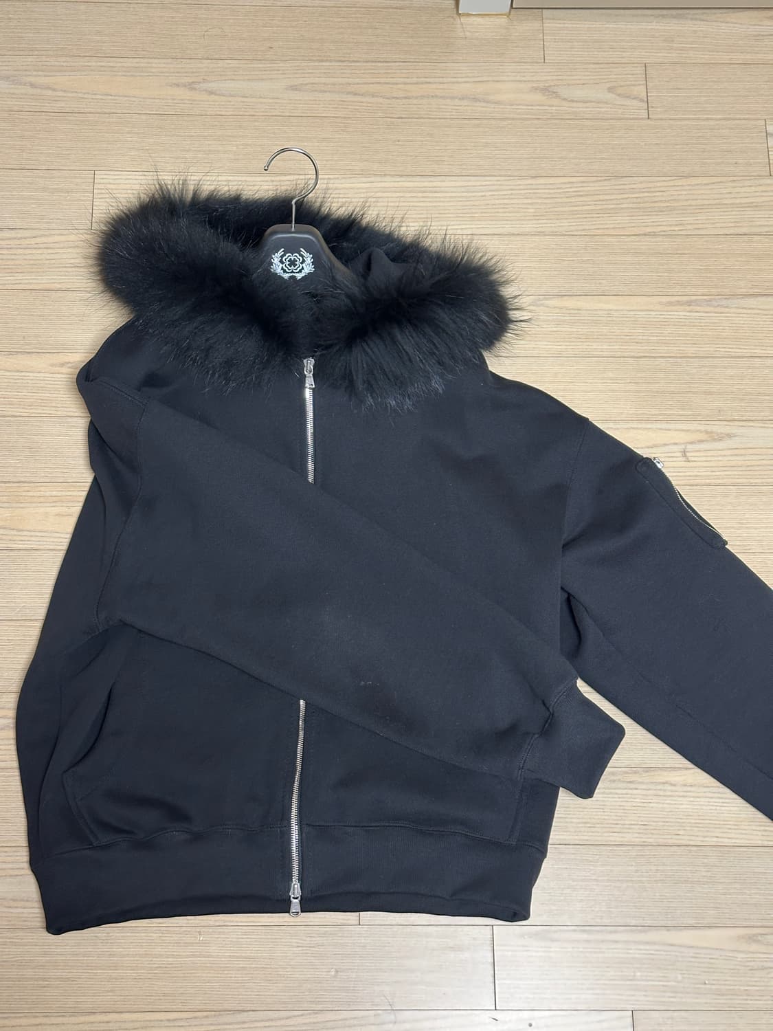 [2] POG SERVICE 포그서비스 N2B 퍼 후드집업 상품이미지3