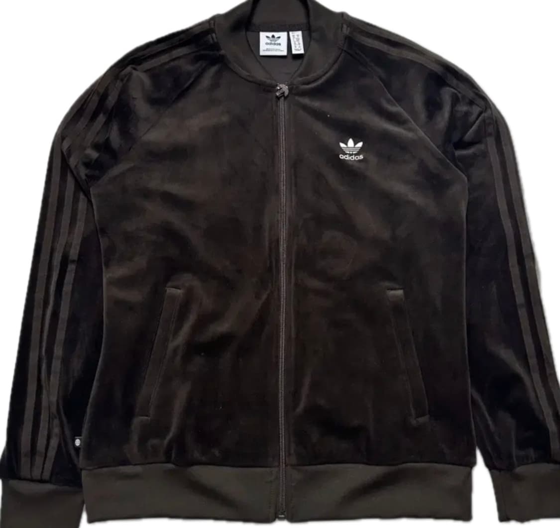 [초대장급] 아디다스 다크초콜릿 벨벳 트랙탑 져지 상품이미지1