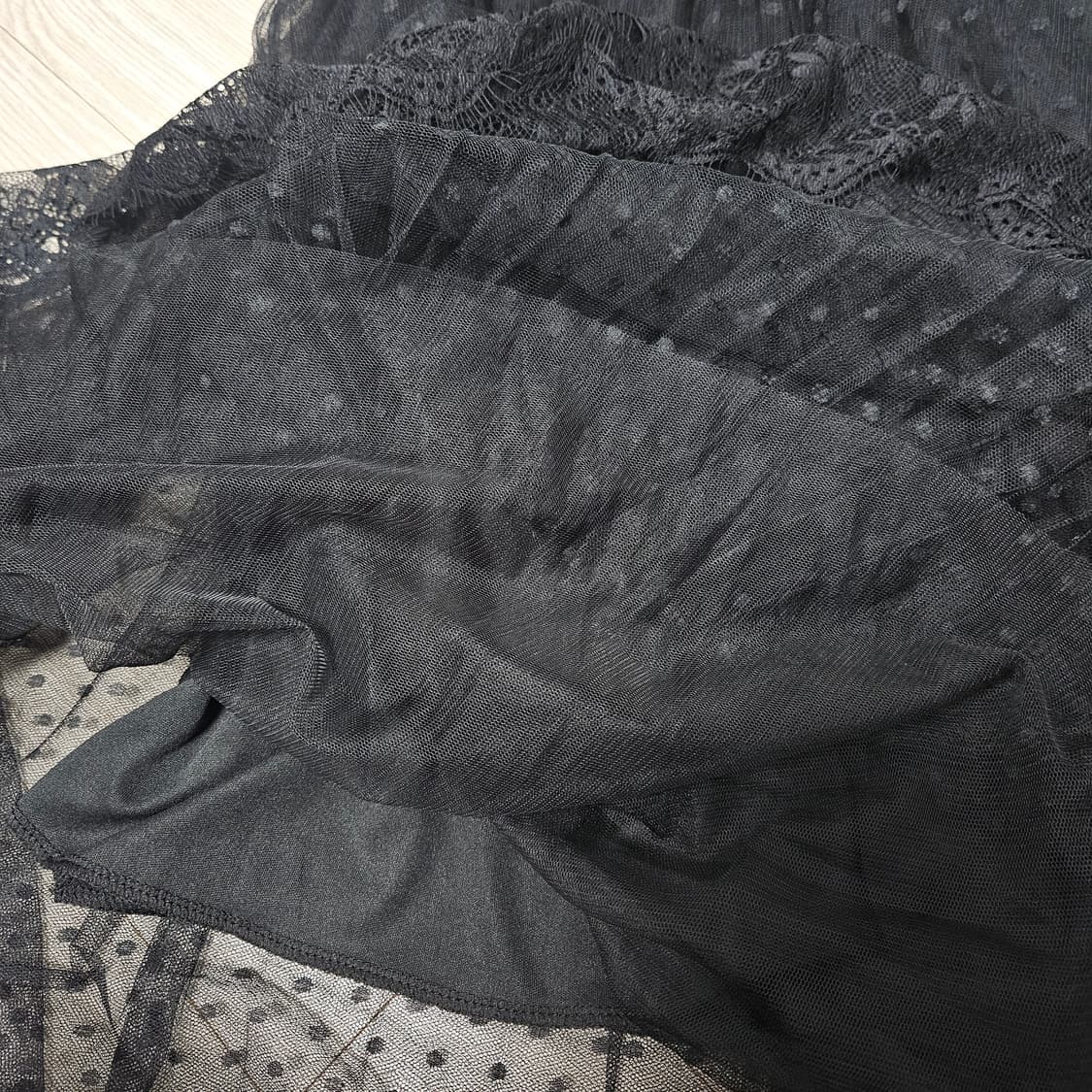 고스 고딕st 샤스커트 블랙 상품이미지4