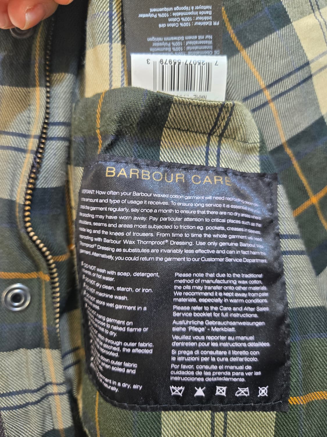 바버왁스 비데일자켓 상품이미지3