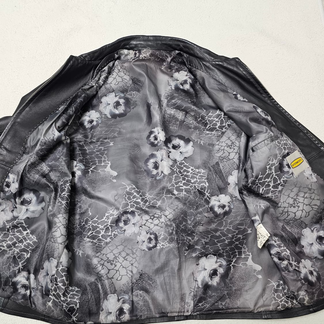 [100] INTERMEZZO 양가죽 스티치 자켓 상품이미지5