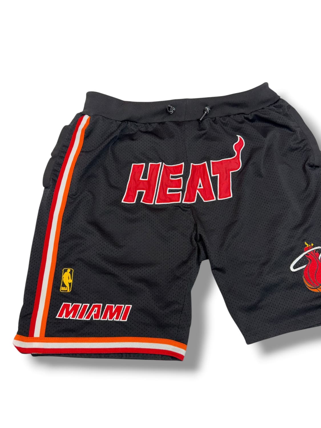 저스트돈 NBA 마이애미 히트 96-97 농구 팬츠 made in USA 상품이미지2