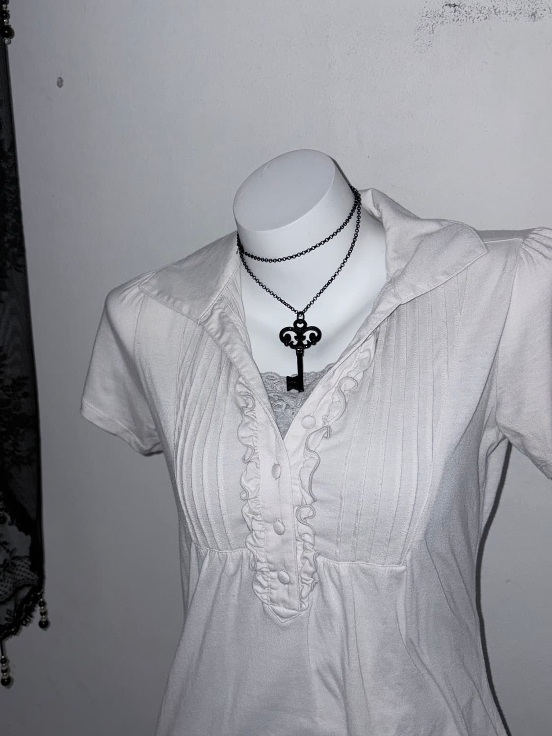 공겜여주 6pcs 코디세트 (멜란지, 뮤트, 차콜- 도트, 호피, 프릴) 상품이미지8