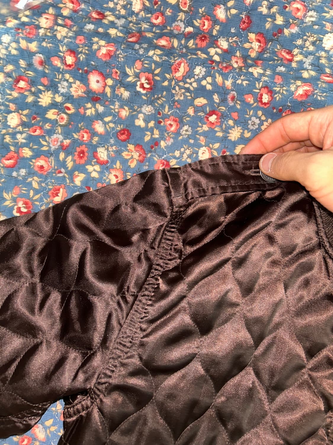 히스테릭글래머 자수 퀄팅 자켓 M 상품이미지8