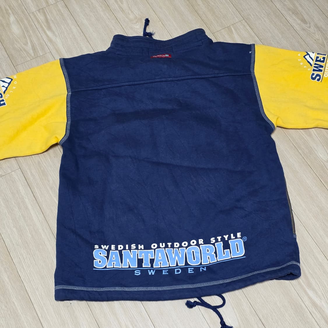 산타월드 스웨덴일본빈티지) 80s90s 올드스쿨 기모 스웻셔츠맨투맨 상품이미지4