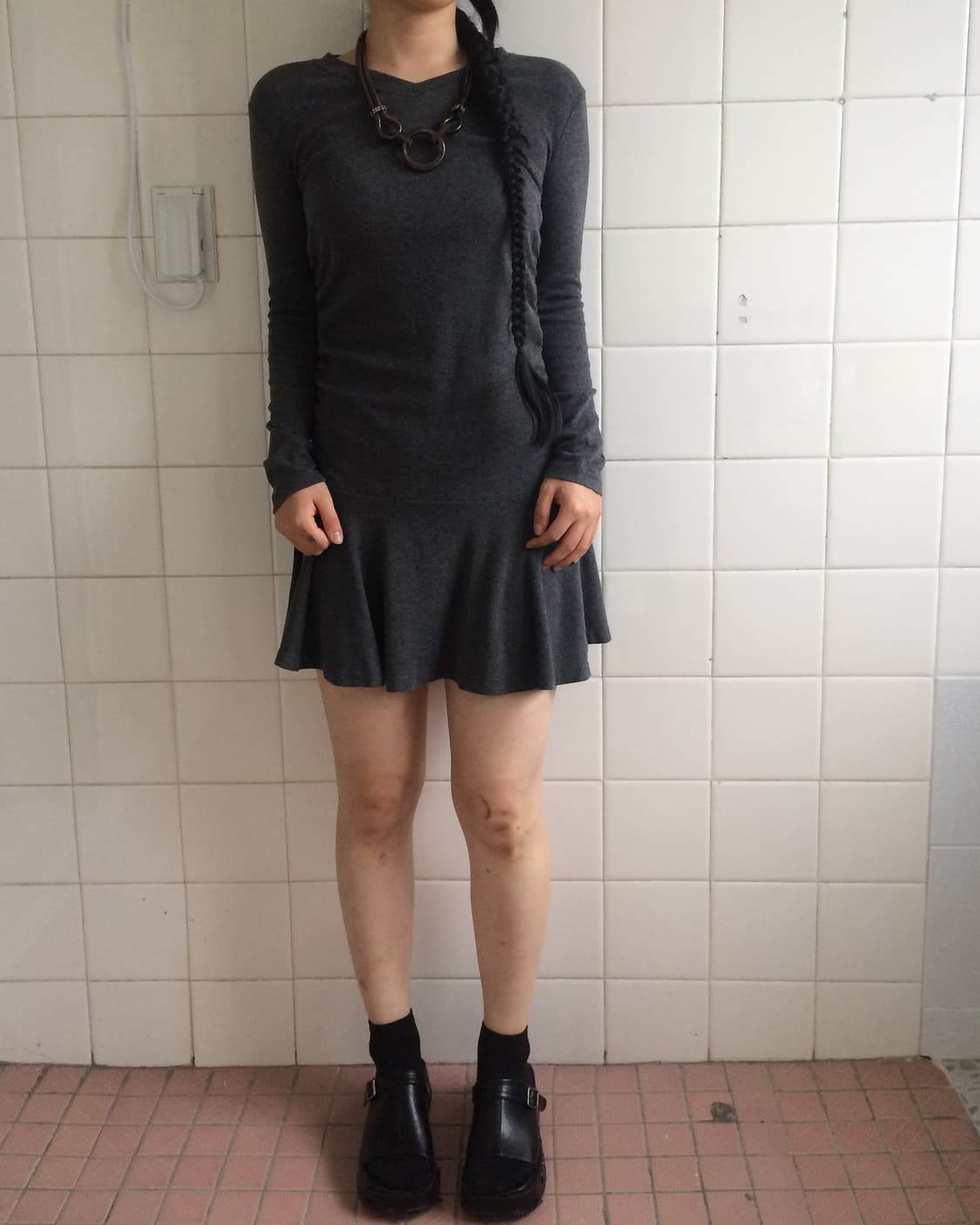 Side shirring point onepiece 상품이미지5