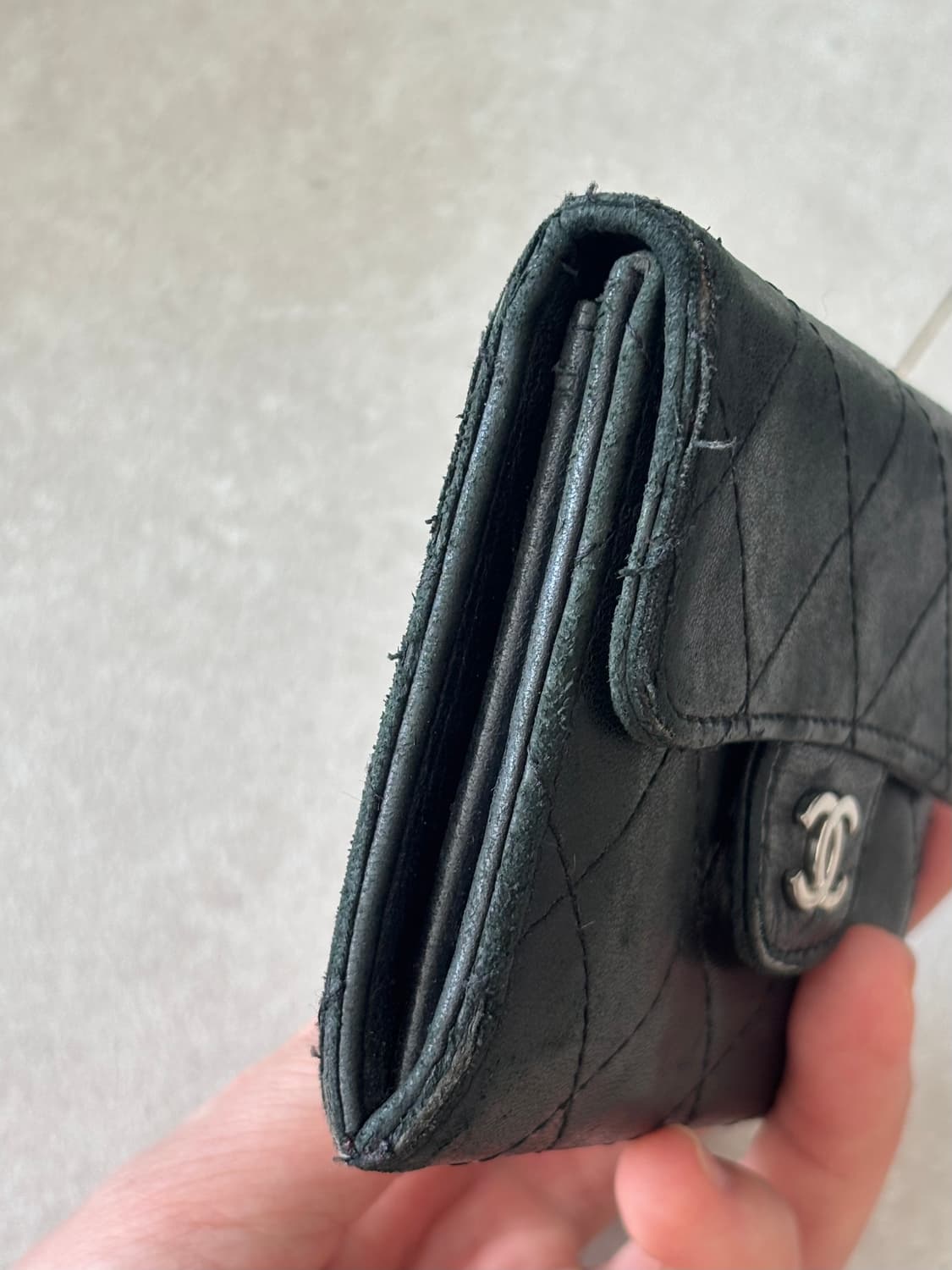 샤넬 퀼팅 블랙 카드지갑 11번대 상품이미지8