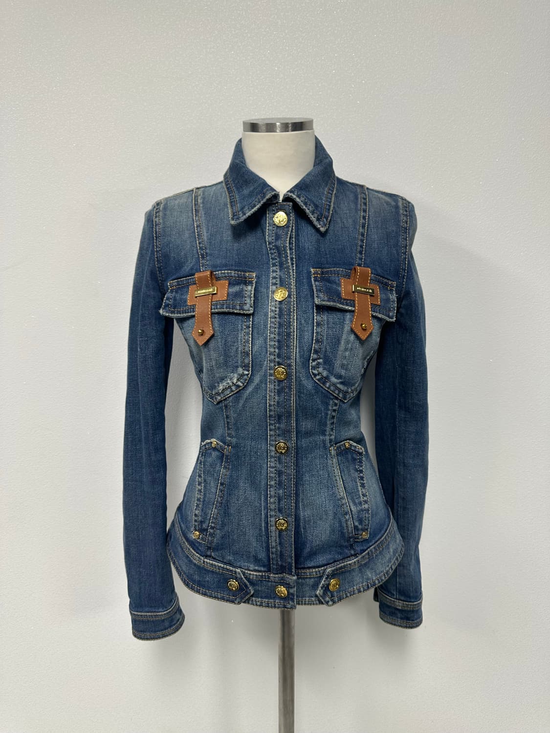 로베르토 카발리 데님 자켓 상품이미지2