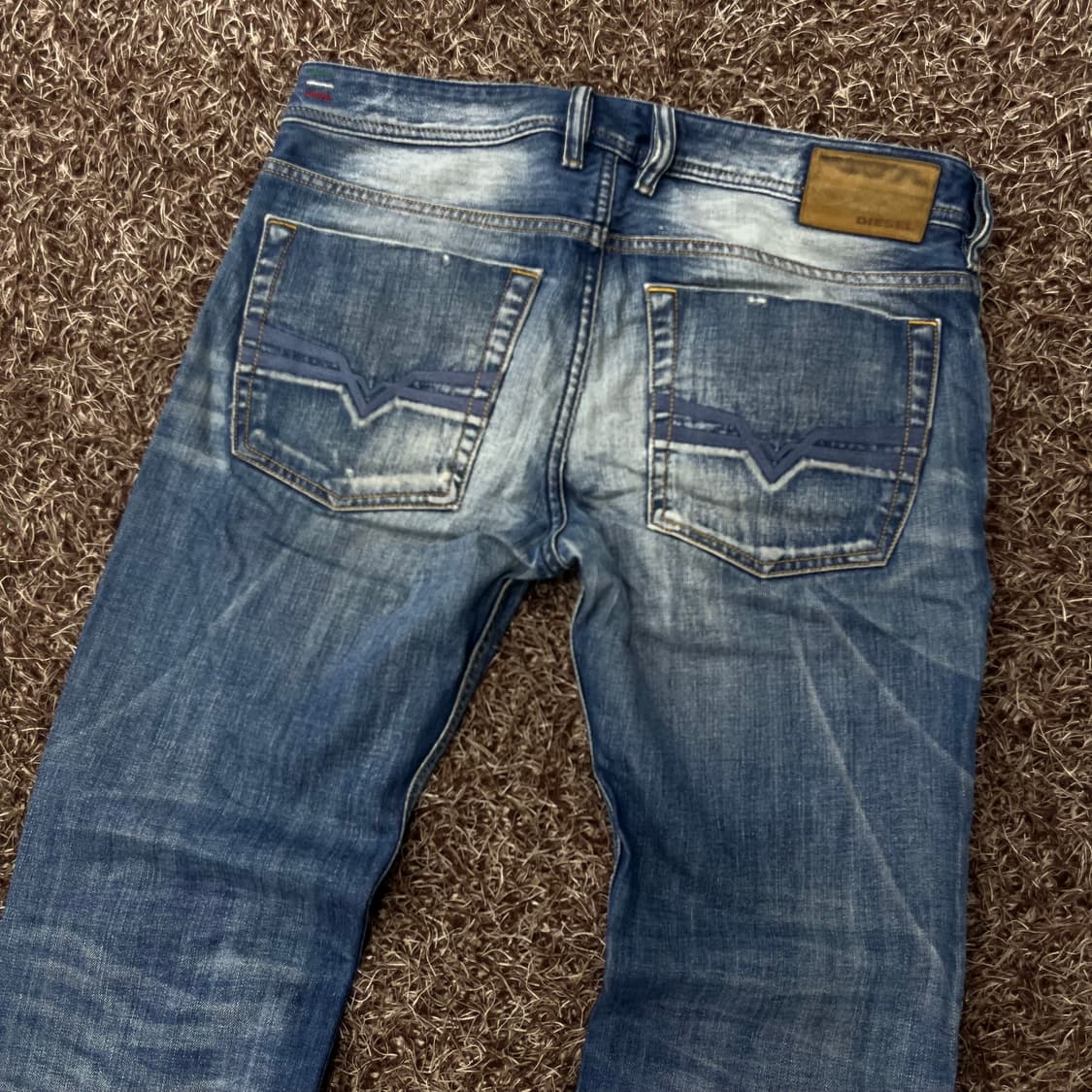 디젤 부츠컷 ZATINY 디스 워싱 데님 팬츠 상품이미지5