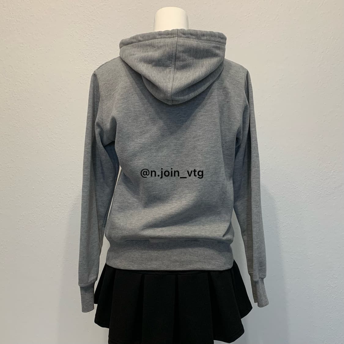 아베크롬비 그레이 핑크 후드집업 상품이미지3