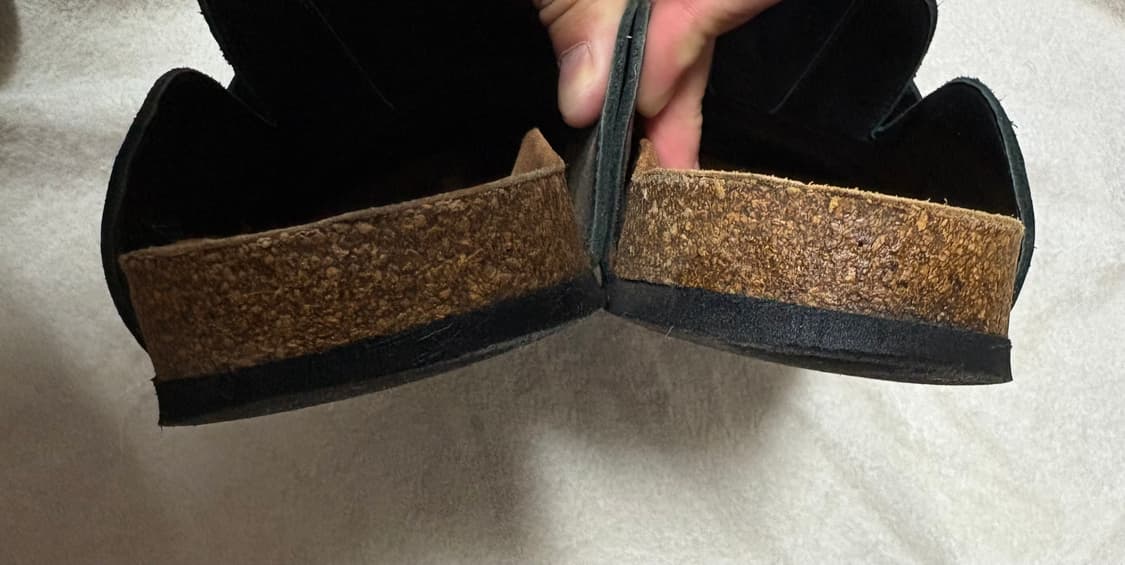 Jw앤더슨 펠트 레더 로퍼 뮬 블랙 / 43 상품이미지7