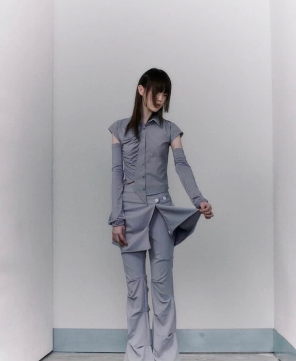 오호스 랩스커트 팬츠(네고가능) 상품이미지1