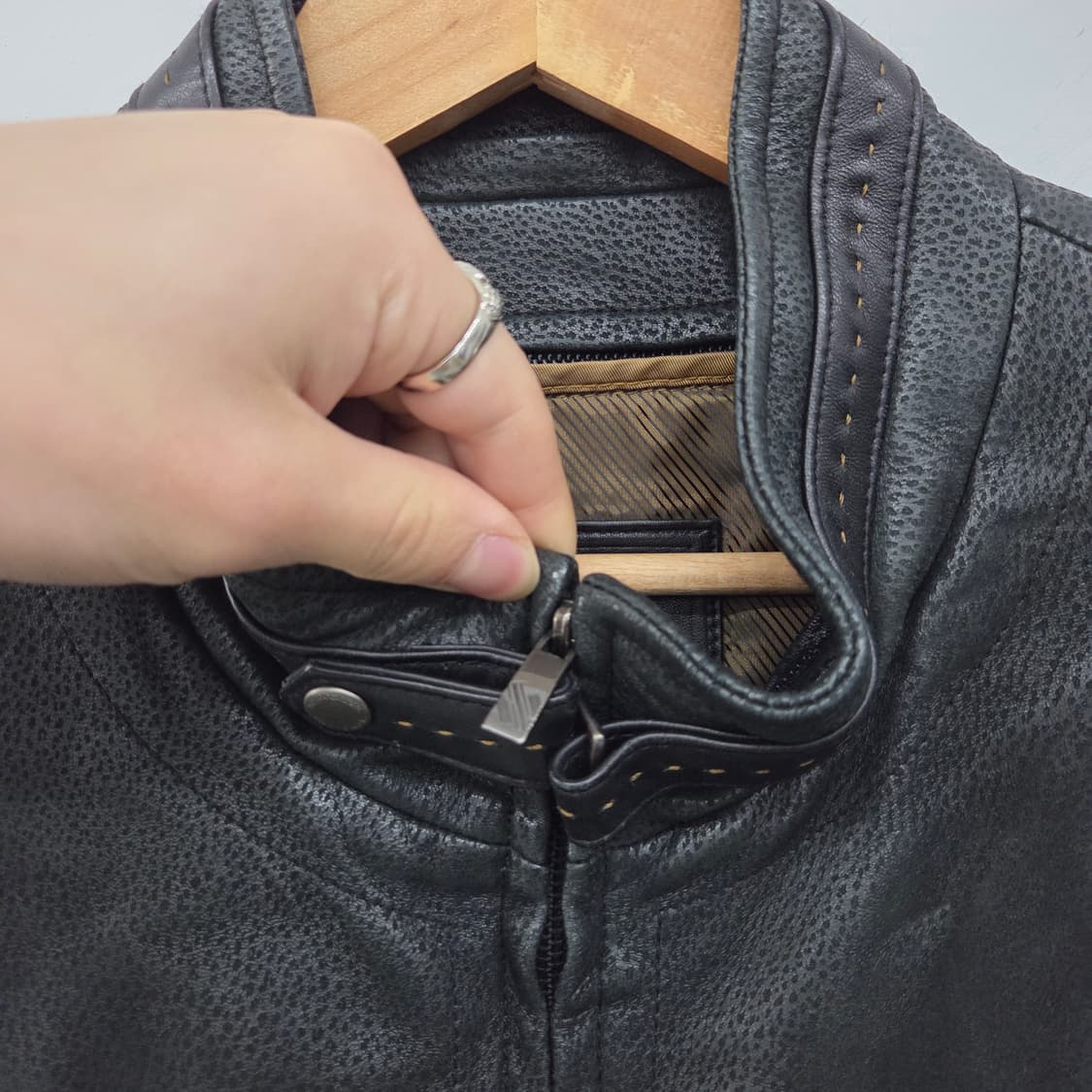 양가죽 자켓 점퍼 남XL 상품이미지5