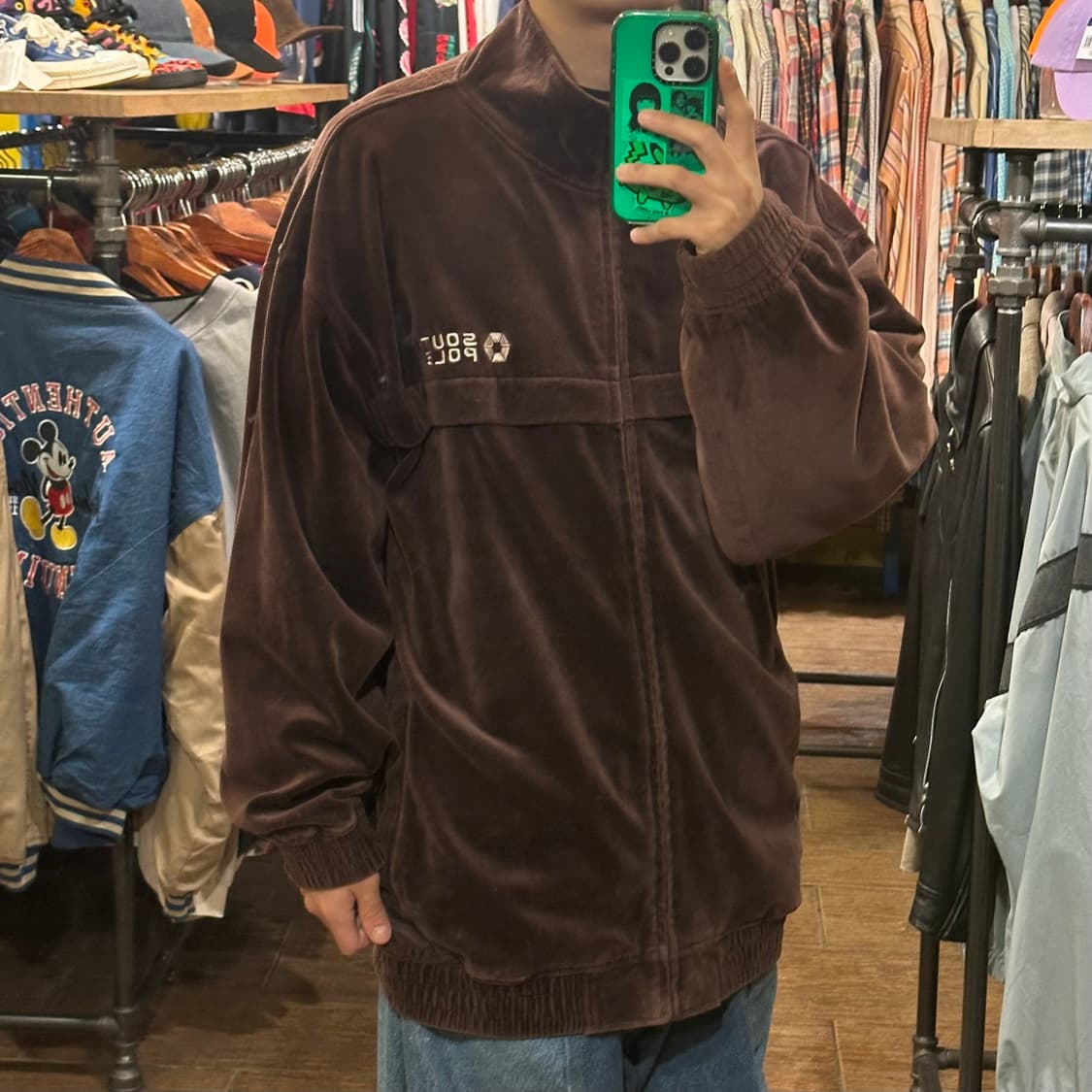 [HI] 빈티지 플리스 브라운 상품이미지4