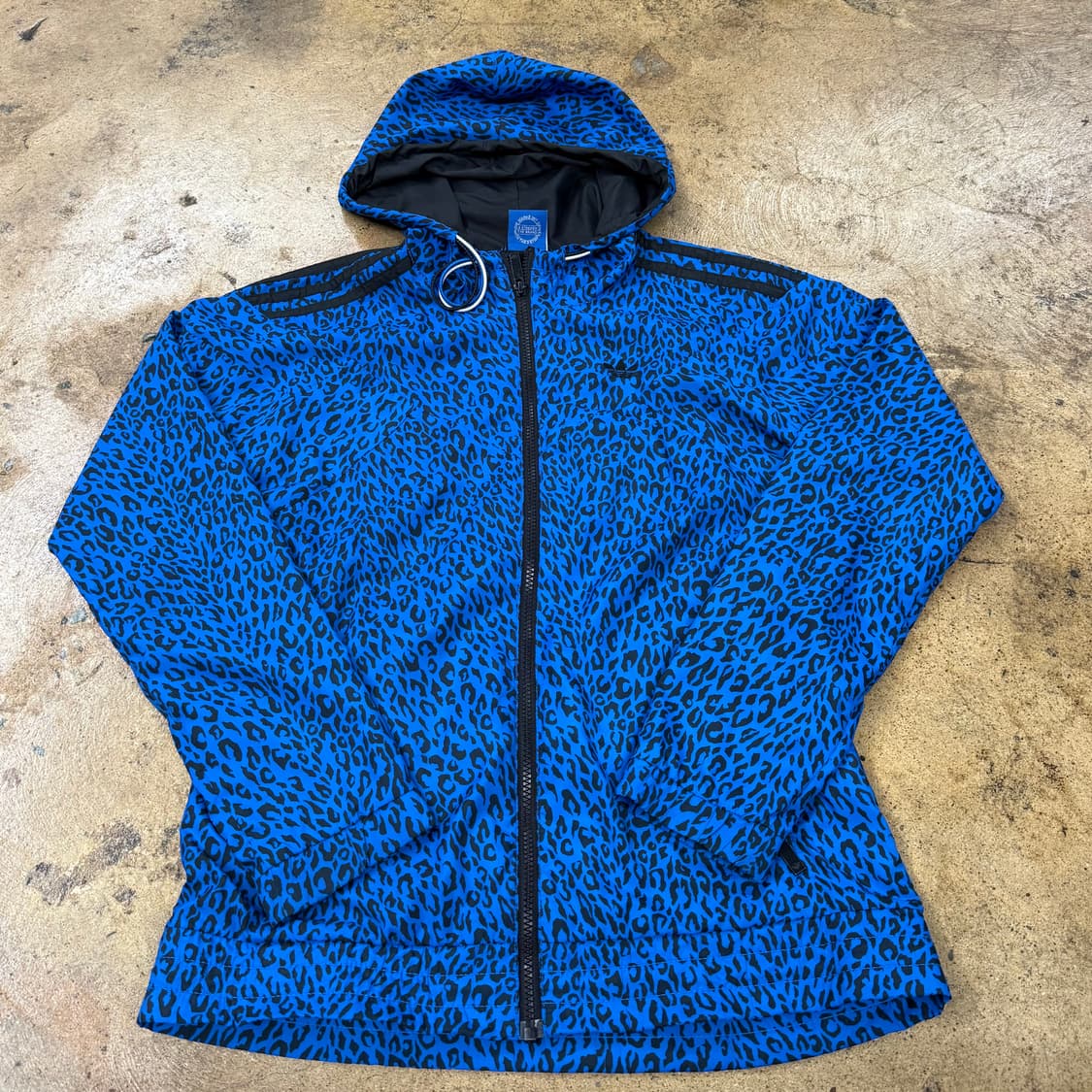 아디다스 블루 레오파드 호피 바람막이 95 상품이미지2