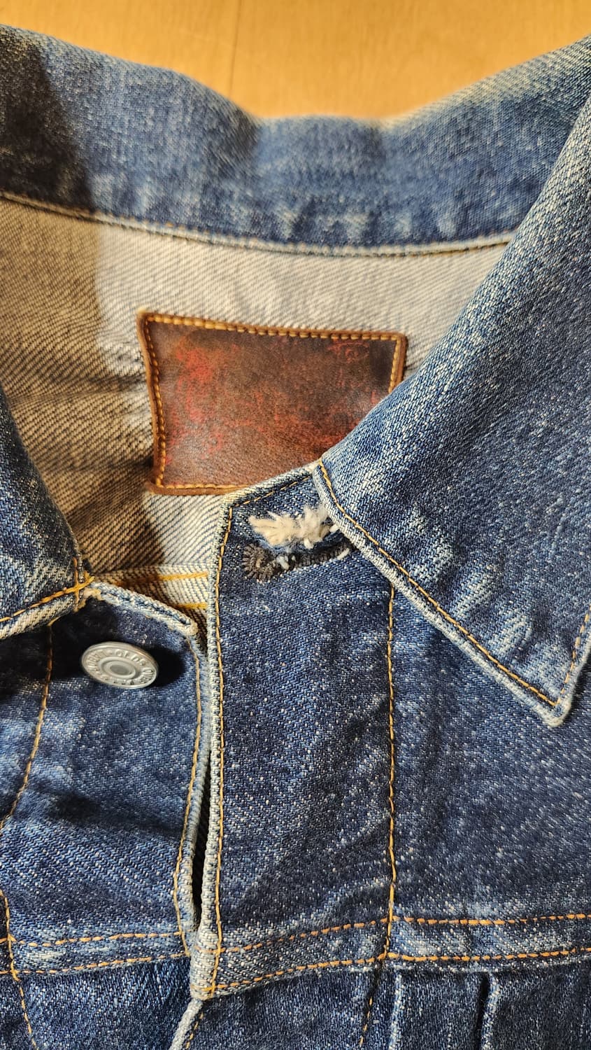 90s evisu 데님자켓 상품이미지2