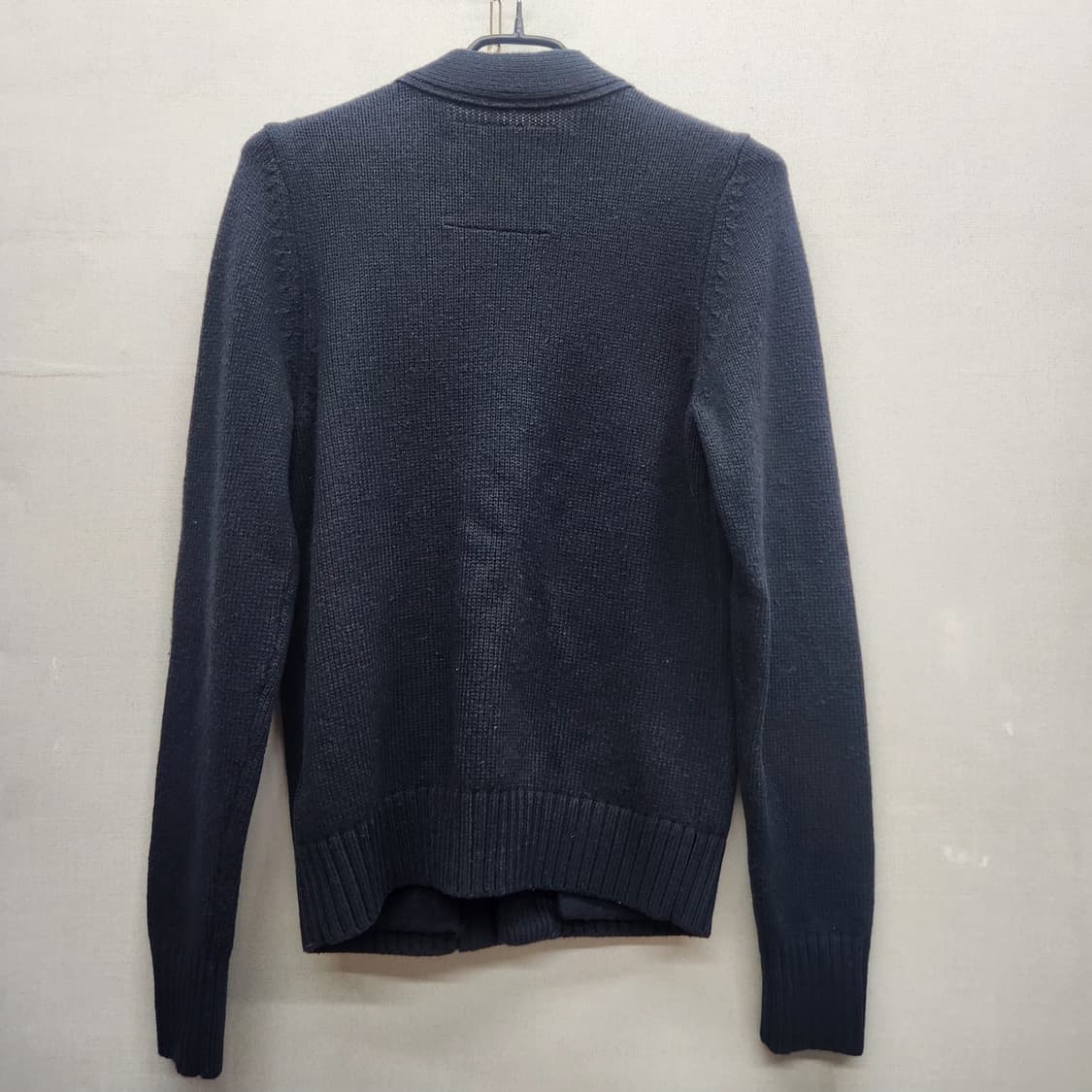 홀리스터 로고 네이비 니트 가디건 L(M) 남여공용 상품이미지4