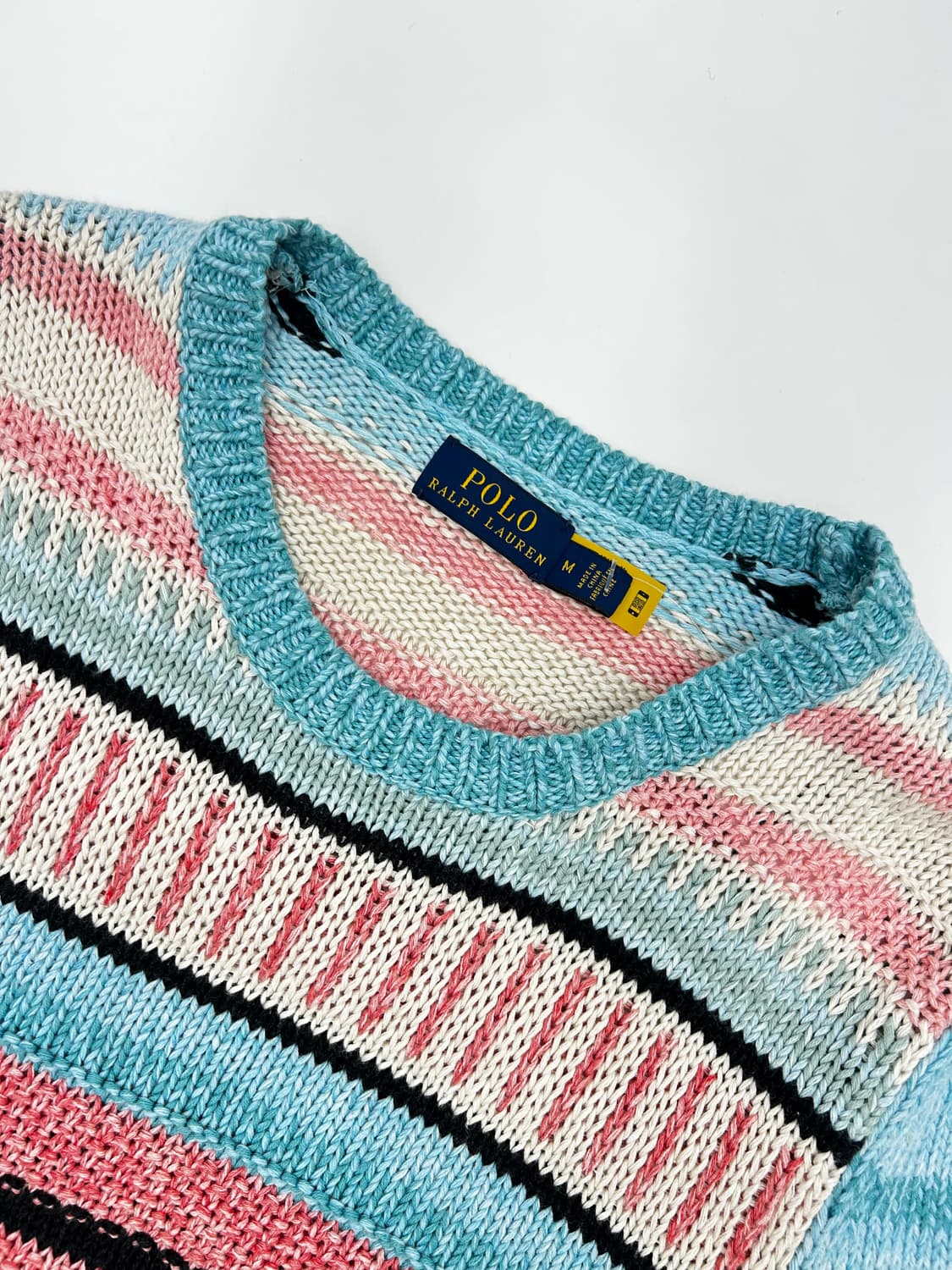 폴로 랄프로렌 패턴 니트 상품이미지2