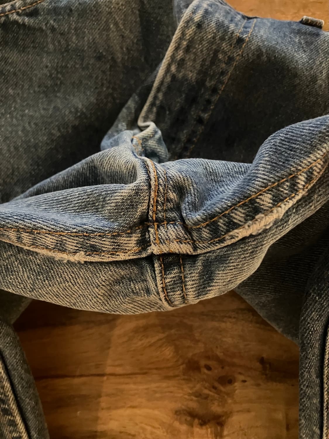 90s USA 빈티지 리바이스 517 부츠컷 데님 팬츠 상품이미지8