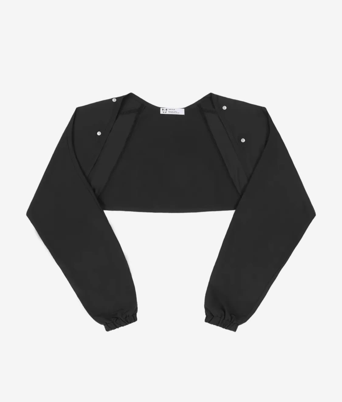 팬시클럽 디테쳐블 볼레로 집업 (BLACK) 상품이미지3