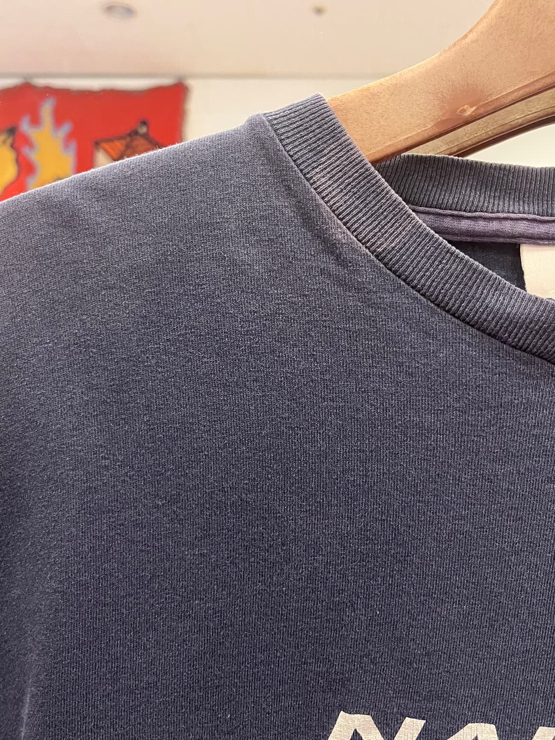 90-00s Nautica 노티카 NST 프린팅 페이딩 반팔 티셔츠 상품이미지5