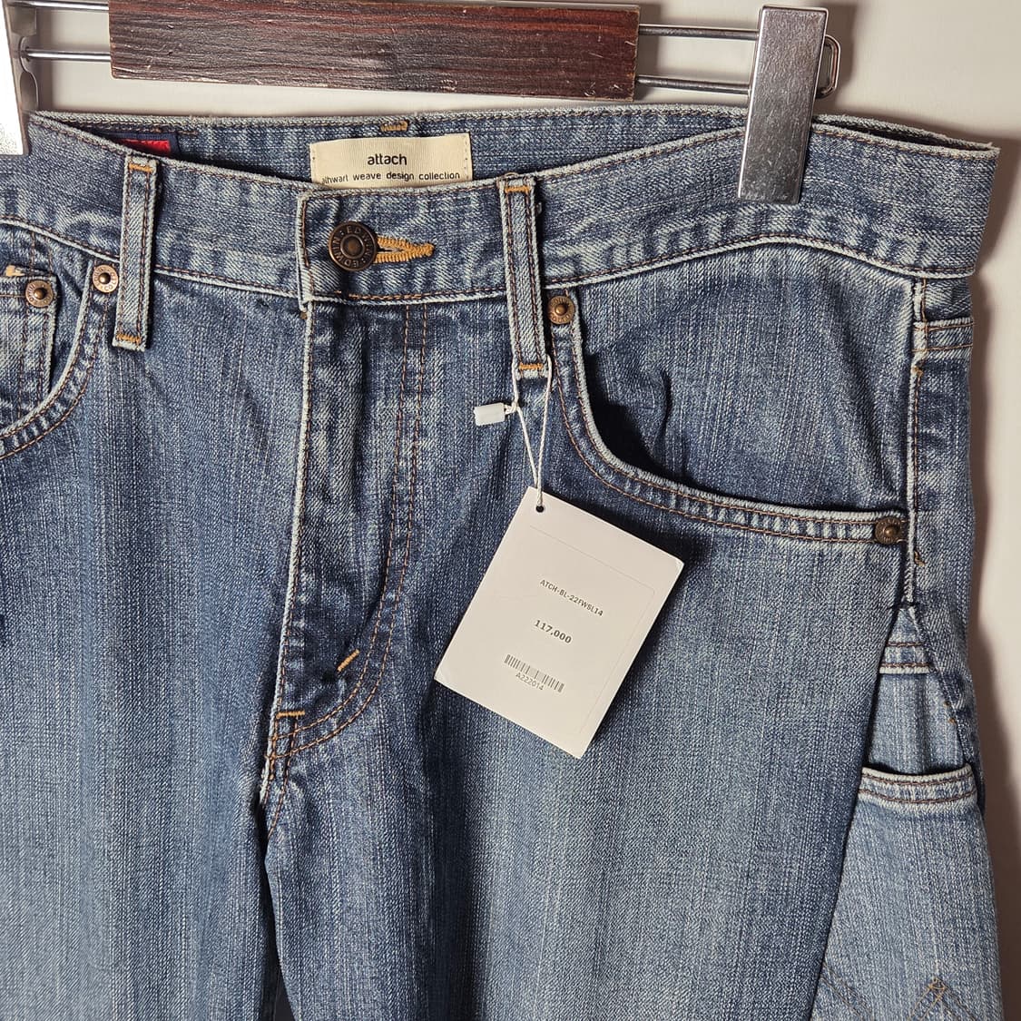 [EDWIN] 에드윈 커스텀 패치워크 반다나 데님팬츠 상품이미지3