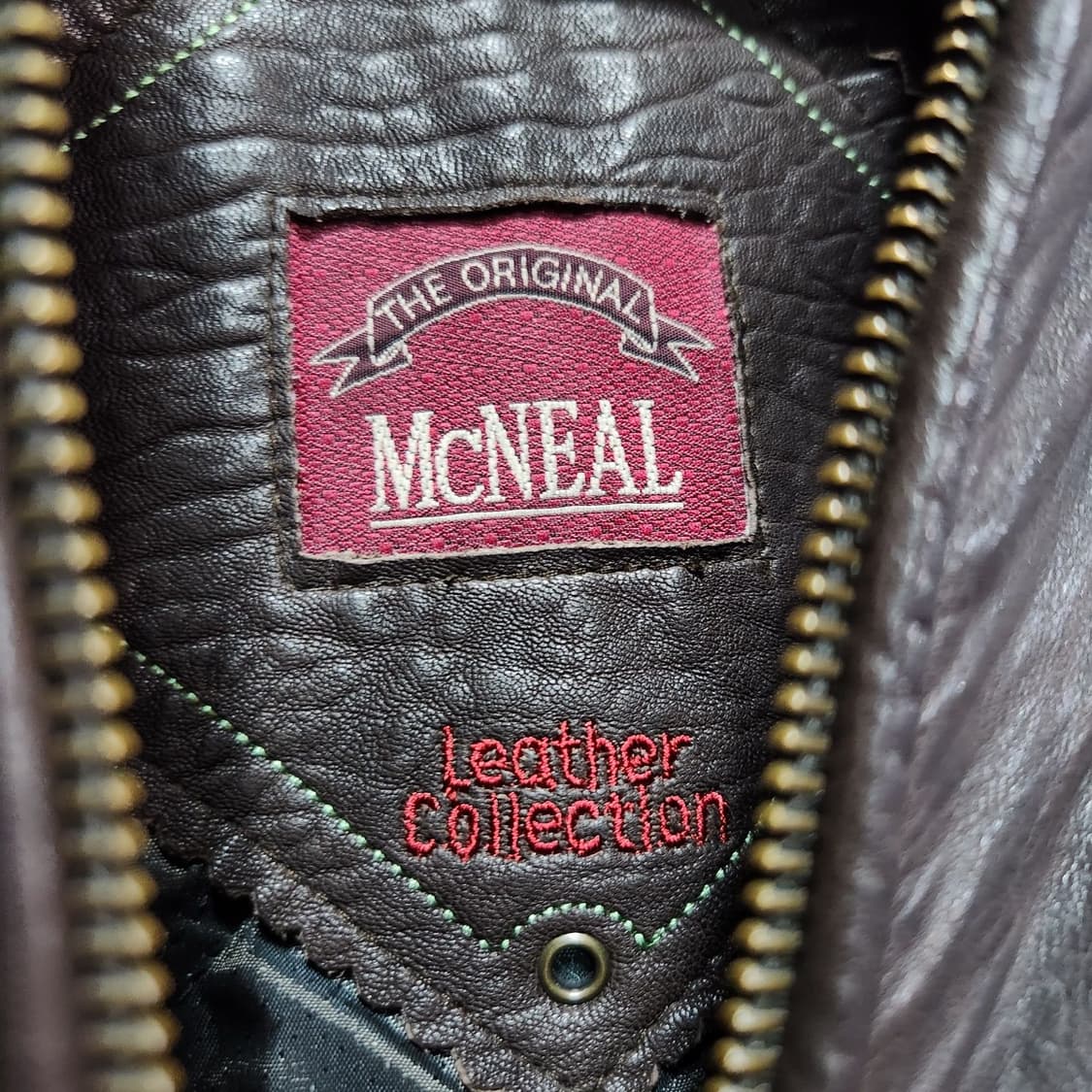 UK McNeal 스트롱피셔 양가죽 플라이트 자켓 XL 상품이미지5
