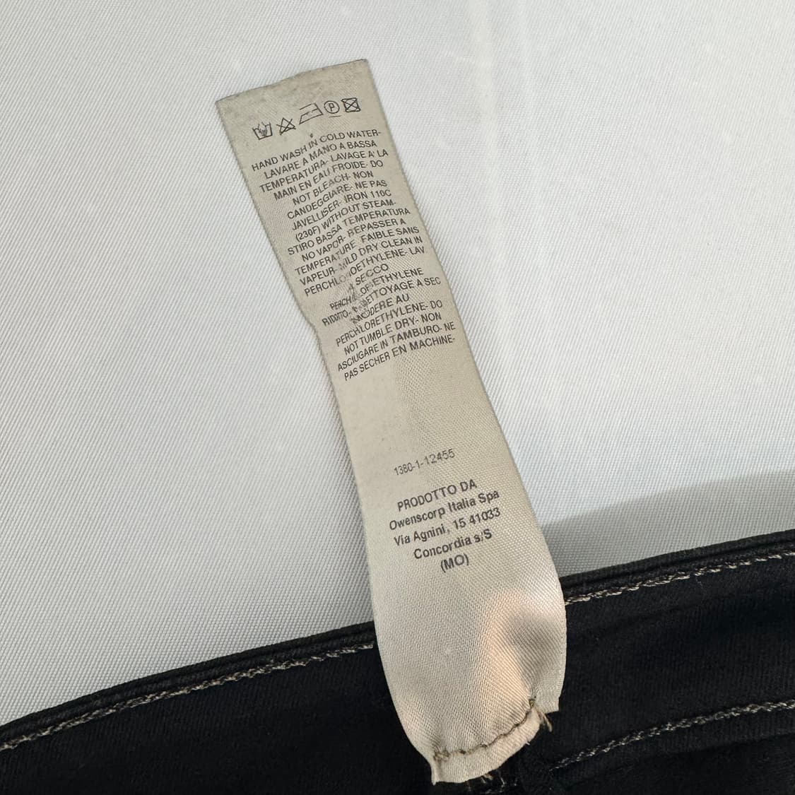 릭오웬스 다크쉐도우 디트로이트 컷 왁스 코팅 진 30 상품이미지9