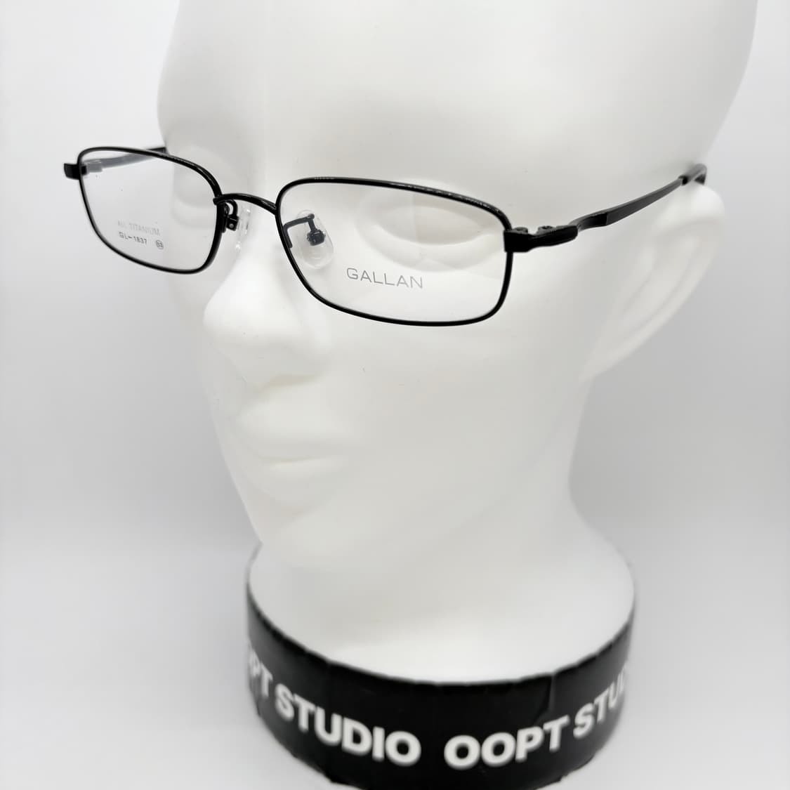 GALLAN 블랙 스퀘어 메탈 빈티지안경 상품이미지5